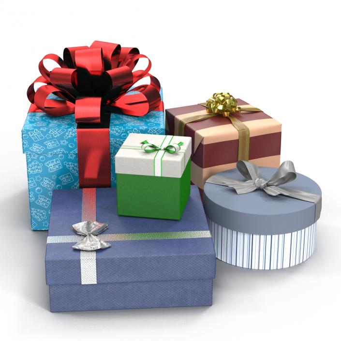 3D model Giftboxes Collection